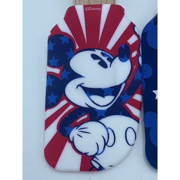 Disney Mickey and Minnie Mouse Patriotic 4 Pack Mini Spatula Set - Picture 3 of 10
